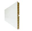Plinthe aluminium finition blanc brillant Long.200 cm