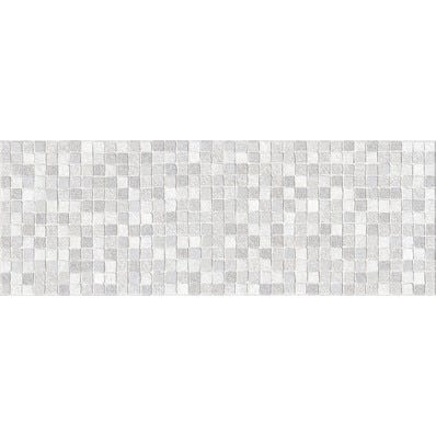 Faïence blanc effet béton l.25 x L.70 cm Thermes 0