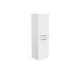 Colonne de salle de bain LINEO 2 portes L.35 x P.30 x H.120 cm blanc