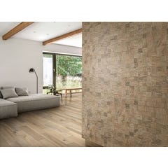 Carrelage intérieur sol et mur effet bois l.15 x L.61 cm Universal Nut 1