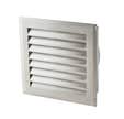 Bouche de soufflage lamelles inox 200 x 200 mm