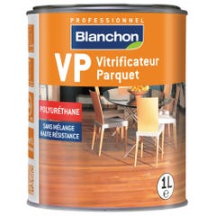 Vitrificateur parquet mat soie cire naturelle 1 L  VP - BLANCHON