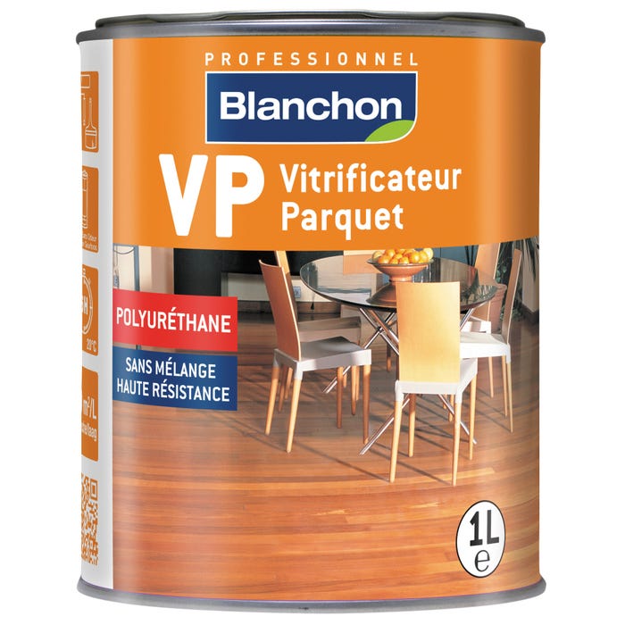 Vitrificateur parquet satiné 1 L VP - BLANCHON 0