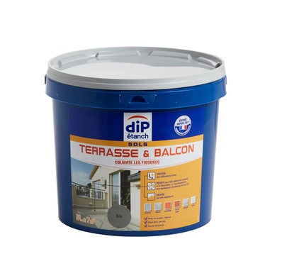 Terrasse et balcon gris 5 l DIP | Bricoman