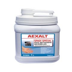 Crème mains nettoyante action microbrossante avec pompe 1 L Spaex spécial - AEXALT 0