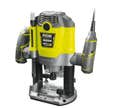 Défonceuse RYOBI 1600W + 5 fraises de défonceuses RRT1600-K RYOBI 5133002421