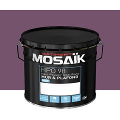 Peinture intérieure mat violet pimprenelle teintée en machine 10L HPO - MOSAIK 1