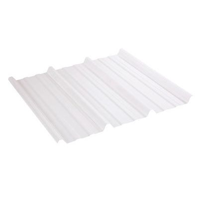 Plaque Polycarbonate Nervuree 1045 Translucide L 200 X L 105 Cm Bricoman