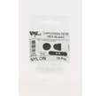 CACHE ECROU HEXA NYLON BLANC M6 X10