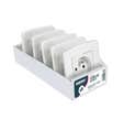 LOT DE 5 PRISES 2P+T HOMEA/CASUAL BLANC