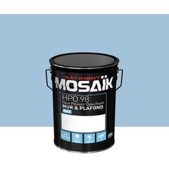 Peinture intérieure mat bleu aiguebelle teintée en machine 4L HPO - MOSAIK 1