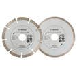 Lot de 2 disques diamant pour matériaux/carrelage 125mm Bosch