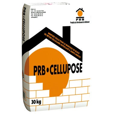 Colle pour béton cellulaire 30 kg Cellupose - PRB 0
