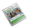 Lot 50 bornes automatiques a levier 3 entrees ø1,5 a 2,5mm² wago
