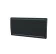 Rayonnant galbe anthracite thermostat touche tactile 2000W - CARRERA