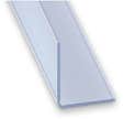 Cornière PVC transparent 20x20 L260cm