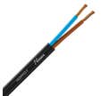 Câble souple HO3-VVH2F 2 X 0,75 mm² noir L 15 m - NEXANS