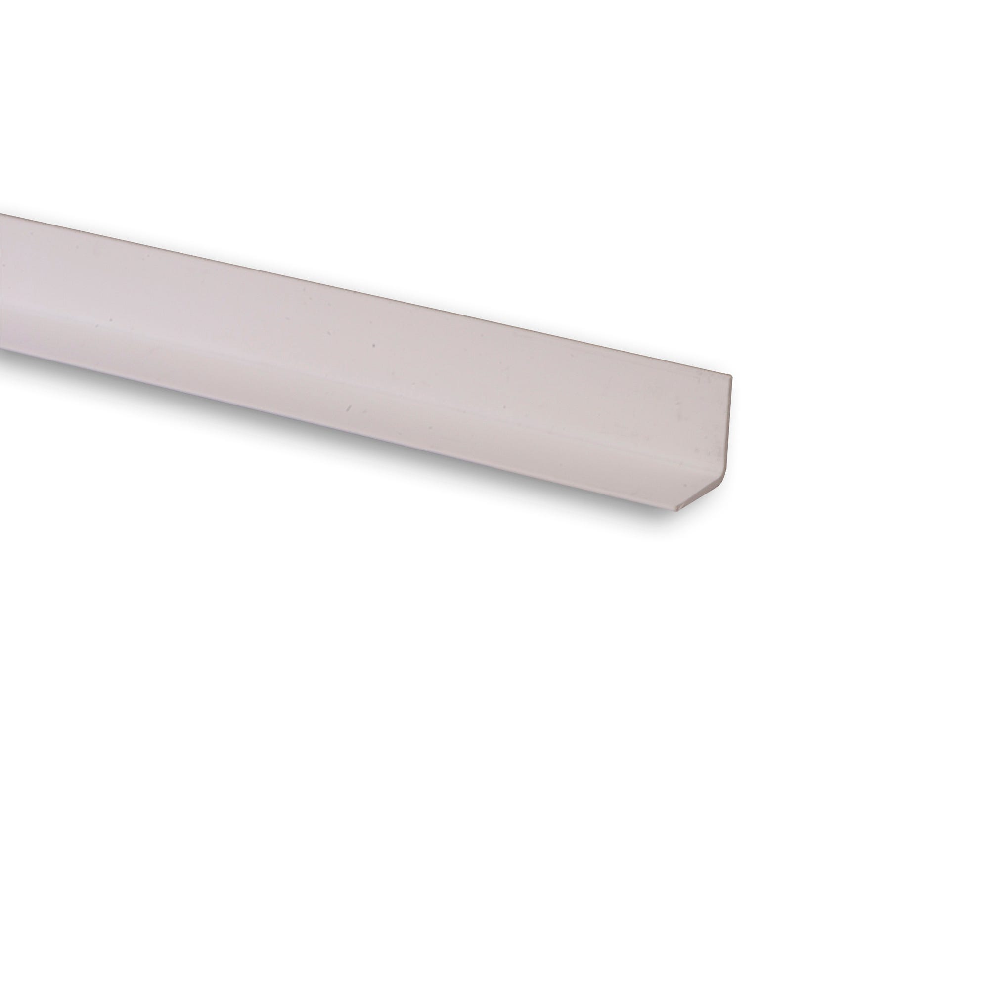 Cornière inégale PVC blanc 10 x 20 mm L.100 cm 1