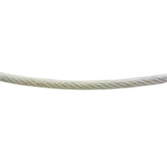 Câble gaine acier dur galva Diam.4/5 mm 0