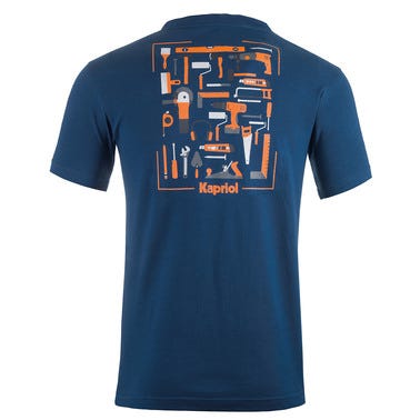 T-shirt de travail blue deep dive T.M - KAPRIOL 1