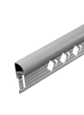 Prof Arret 1 4rond Ferm 8mm Pvc Gri 2m50 Bricoman