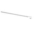 Profil de jonction droite 2 quarts de rond rayon 6-8 mm 28x670 mm Aluminium