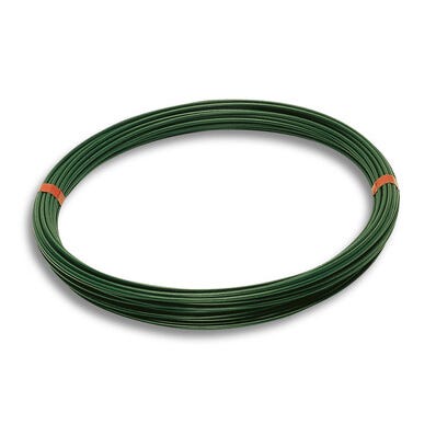 Fil tension plastique vert Diam.2.7 mm Long.20 m 0