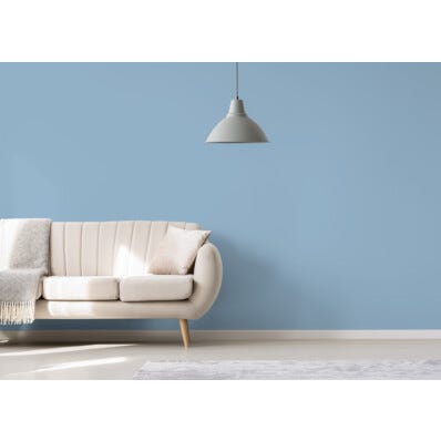 Peinture intérieure satin bleu aiguebelle teintée en machine 4L HPO - MOSAIK