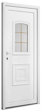 porte d entree pvc georgian h215xl90 droit bricoman