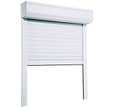 Volet roulant aluminium blanc à sangle H.145 x l.120 cm
