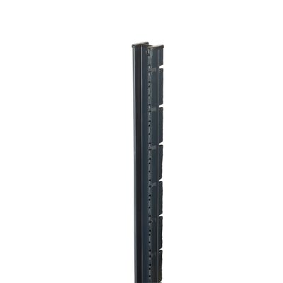 Poteau à encoches gris Long.1,3 m 1