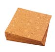 Lot de 4 dalles isolantes en liège naturel l.500 x L.500 x Ep.10 mm