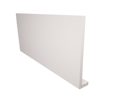 Rive Equerre Blanc L 5000 X L 175 X Ep 9mm Freefoam Bricoman