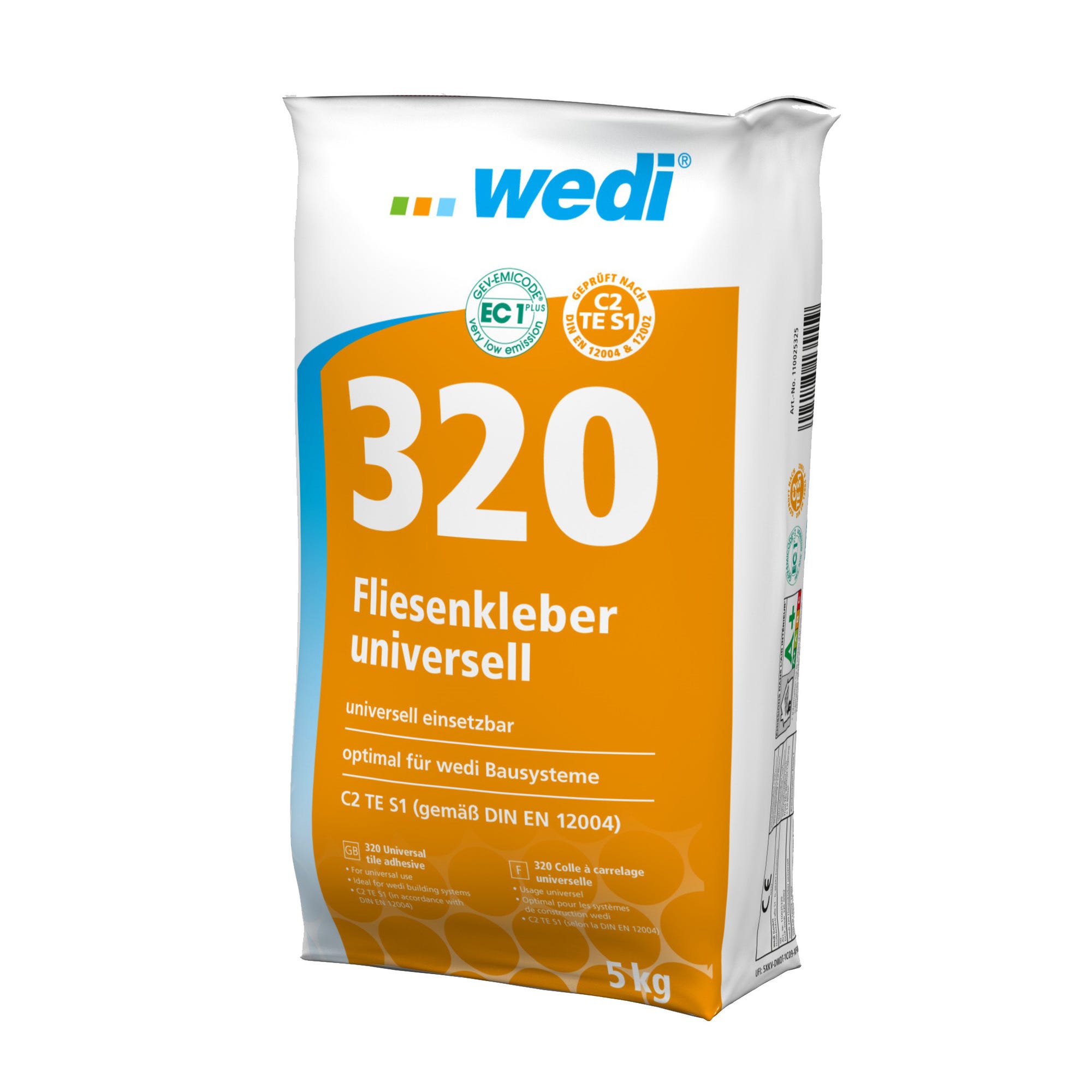 WEDI COLLE UNIVERSELLE SAC 5KG 0