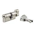 cylindre TRANSIT 2 bouton 30BTx40 nickelé 4 Clefs