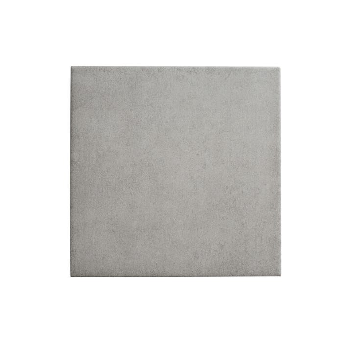 Carrelage intérieur gris uni l.22,3 x L.22,3 cm Great 0