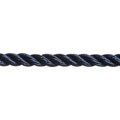 Cordage nautique polyester bleu 6 mm Long.1 m 0