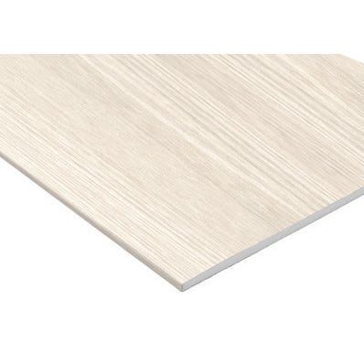 Plaque de plâtre déco blanc H.260 x l.60 cm Ikebana - PLACOPLATRE