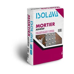Mortier adhésif 25 kg - ISOLAVA 0
