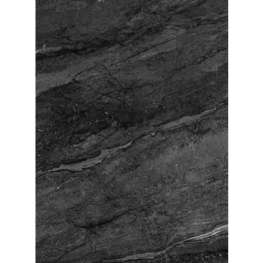 Carrelage sol intérieur effet marbre l.60x L.120cm - Milos Black 0