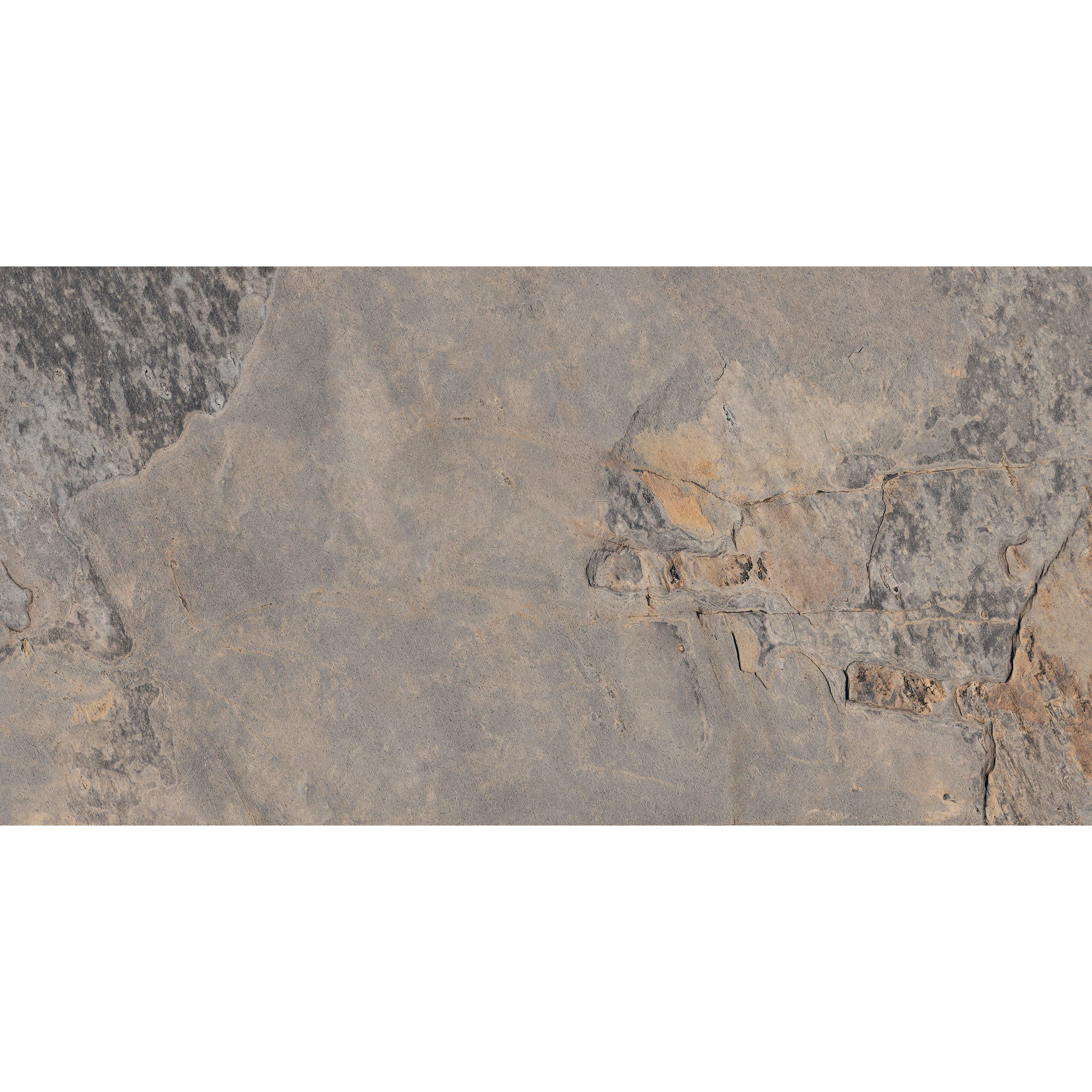 Carrelage sol extérieur effet pierre l.41 x L.66 cm - Ardesia Gris 0
