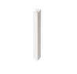 Raccords de finition blancs pour plinthe ép. 16-19 x h. 150 mm x4