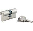 CYLINDRE STD 5G NICKELÉ 30X30MM 3 CLÉS