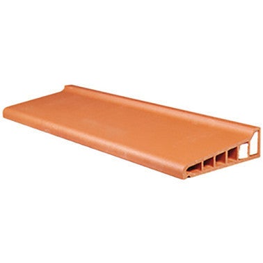 Appui De Fenetre Terre Cuite Rouge L 34 5 X L 108 Cm Bricoman
