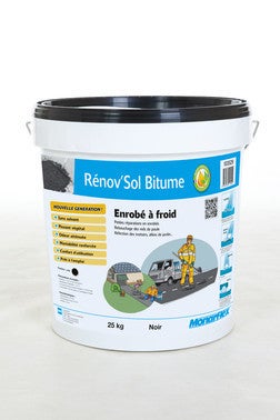 Enrobe A Froid Noir Huile Vegetale 25kg Bricoman