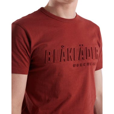 T-shirt de travail 3D rouge T.M - BLAKLADER 2