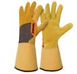 Gants spécial épines et ronces cuir beige T.10 Roncier - ROSTAING 