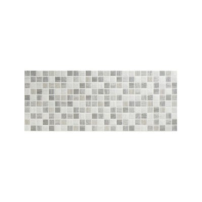 Décor gris effet pierre l.20 x L.50 cm Travertino 2