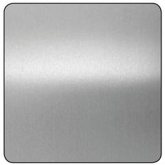tôle aluminium brillant 1000x120mm