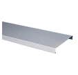 Couvertine laquée gris L.270 x l.200 mm